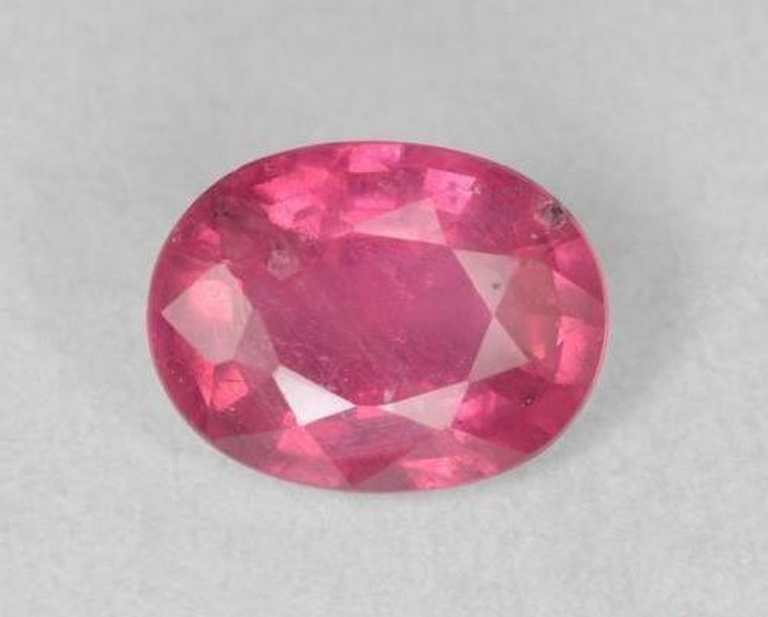 1.71ct Oval Cut Pink Ruby (1 of 2)