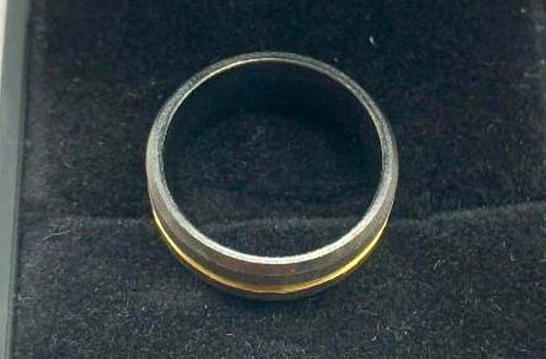 Black Titanium Steel Ring - 2