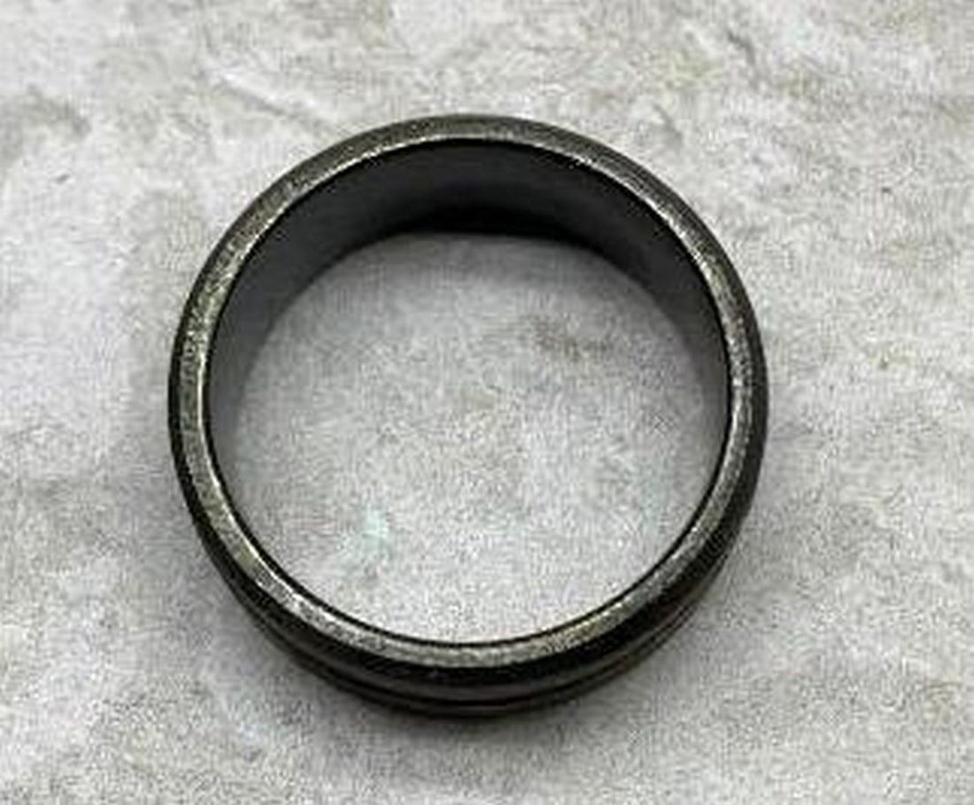 Black Titanium Steel Ring - 3
