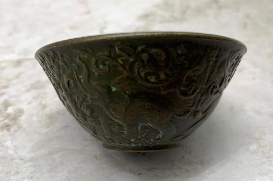 Elephant Bronze Dish - 5