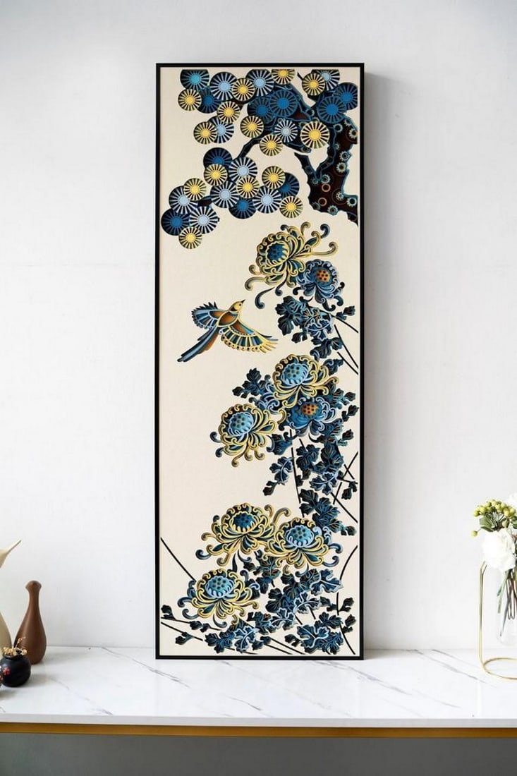 Mandala 3D Wood Wall Art: Mandala 3D Wood Wall Art Transform your space with the Mandala 3D Wall Art, a striking multi-layered design that blends floral elegance with geometric precision. Crafted from MDF wood and laser-cut wi