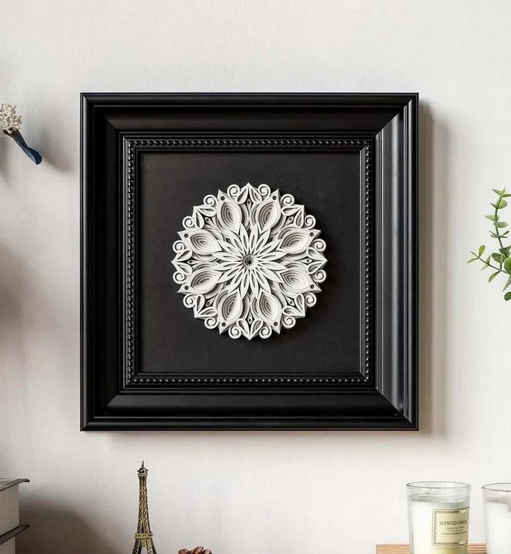 Celestial Harmony Layered Wood Mandala - 3