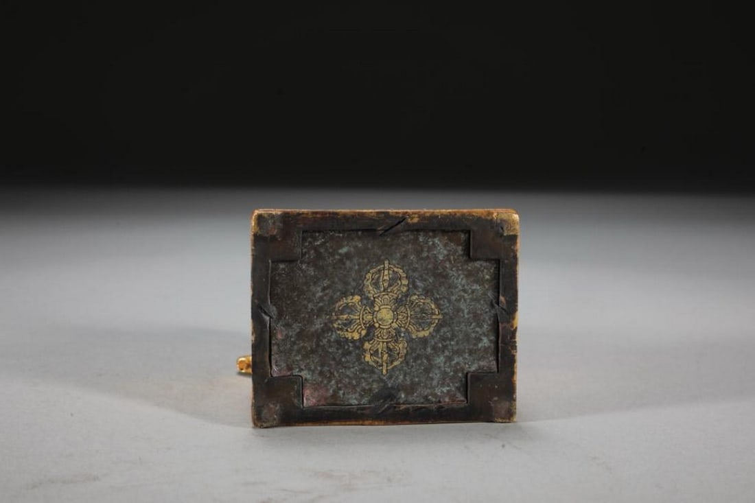 Bronze Dragon Master Sitting Statue - 9