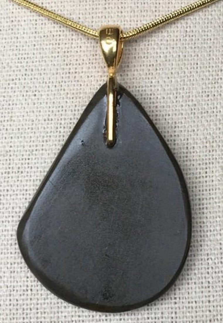 Eclipse Glow Ammolite Pendant - 4