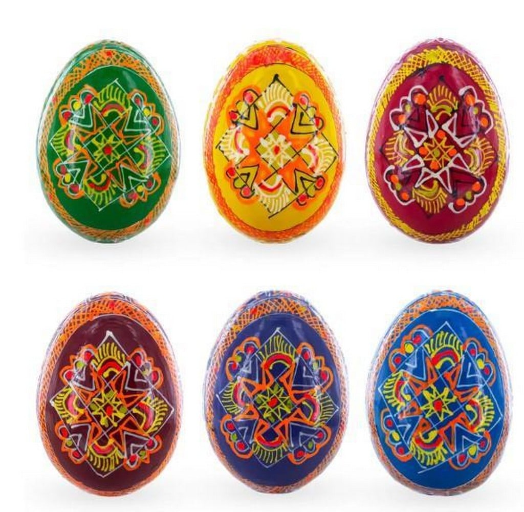 Rustic Charm Folk Egg Set (1 of 2)