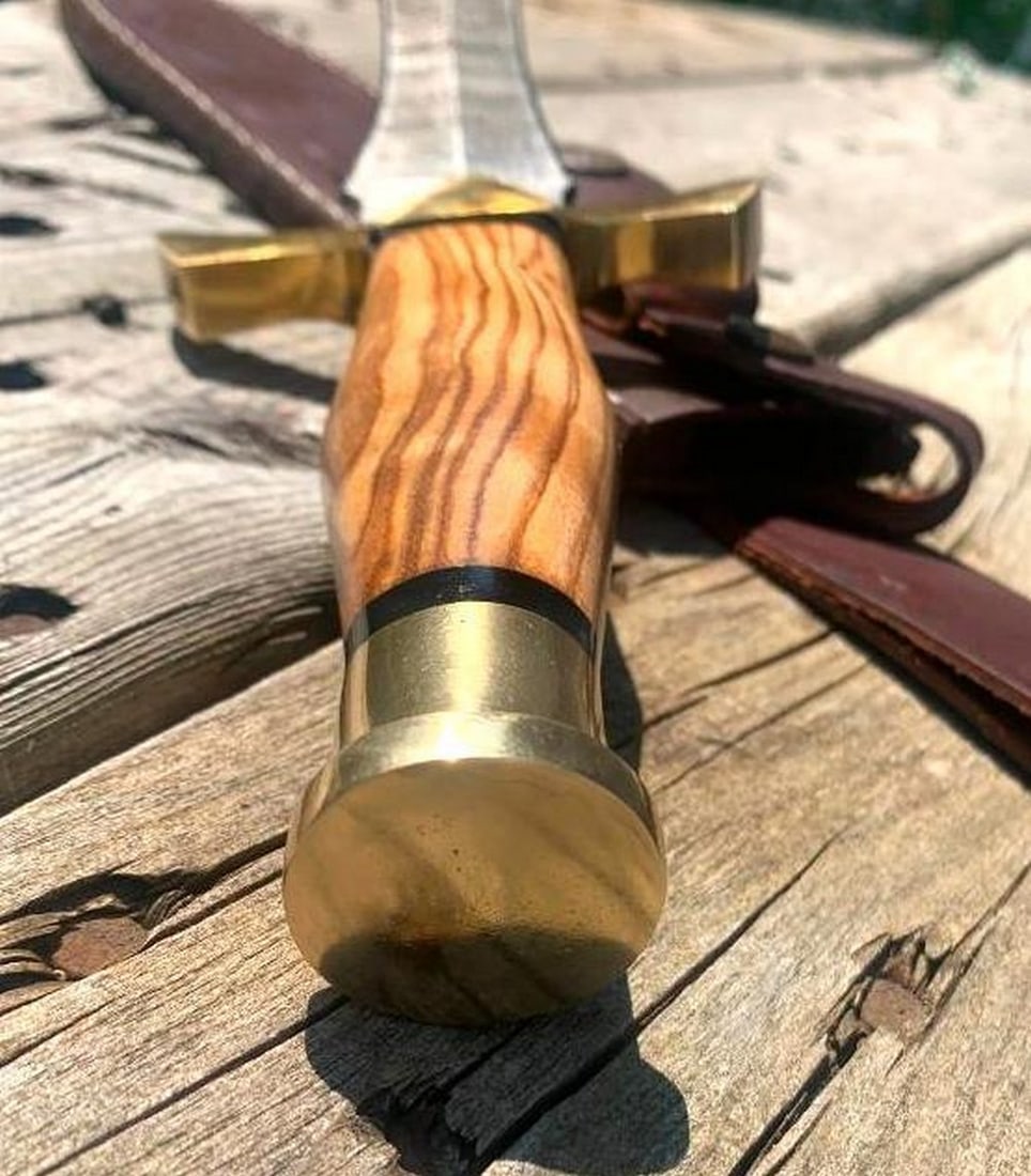 The Spartans Damascus Dagger - 7