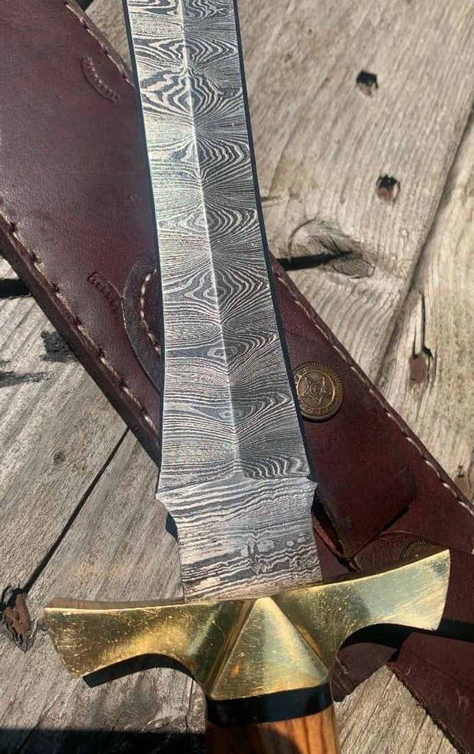 The Spartans Damascus Dagger - 8