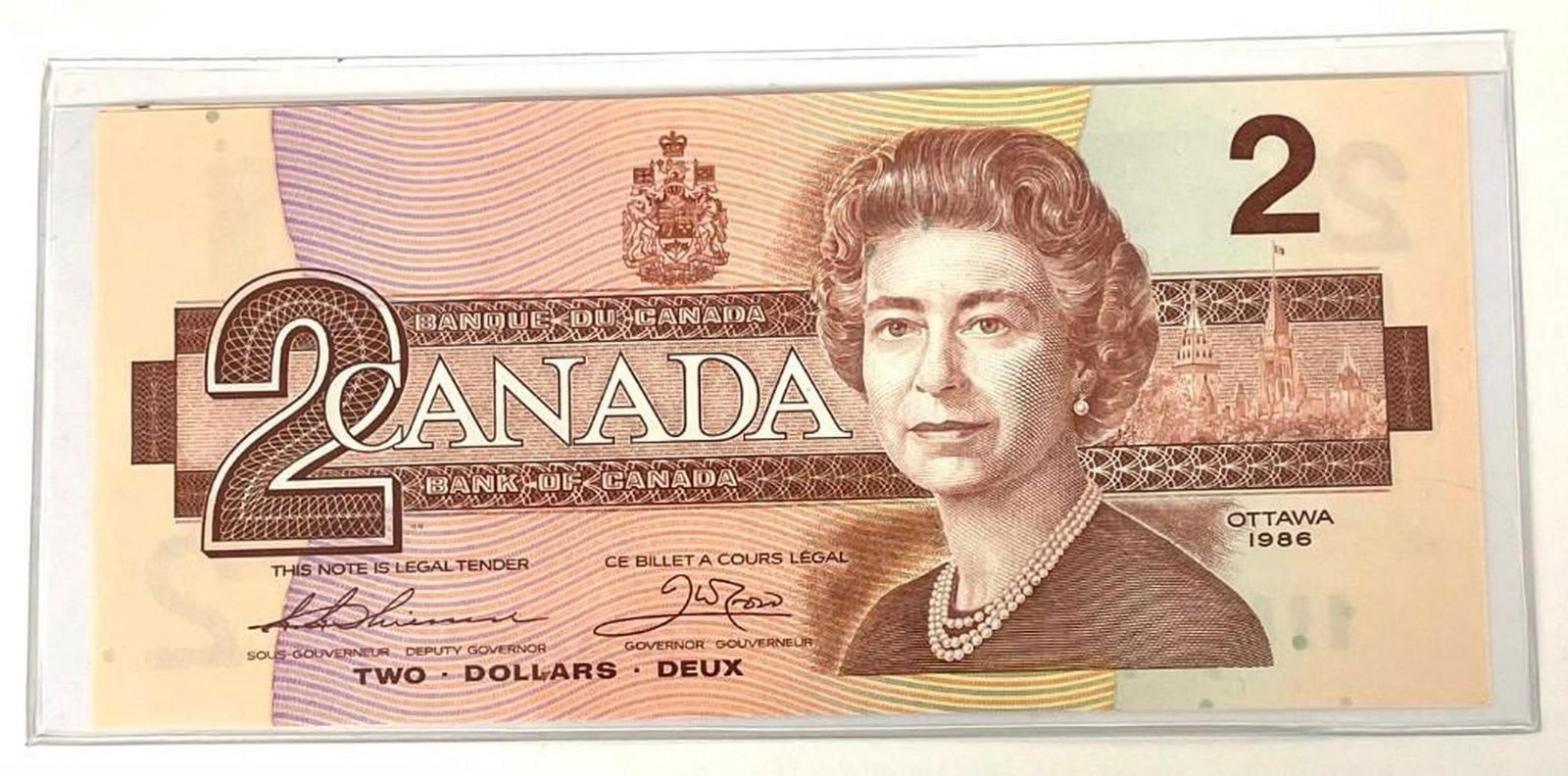 LOT OF 2 1986 CANADA $2 TWO DOLLAR BANKNOTES: Lot of 2 1986 Canada $2 Two Dollar Banknotes These Crisp Bills Are Still In Perfect Condition. They Are 1986 Ottawa Banknotes That Were Worth $2 In The 1900s. Please View Photos For Further Detail