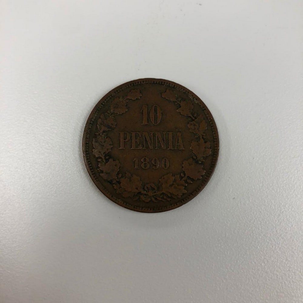 Alexandr III Finnish 10 Pennia (1 of 2)