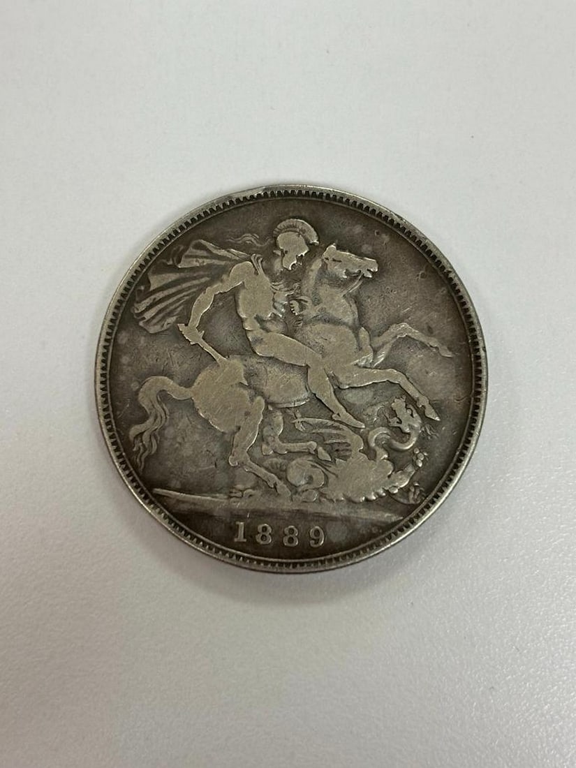 1889 British Crown - 2