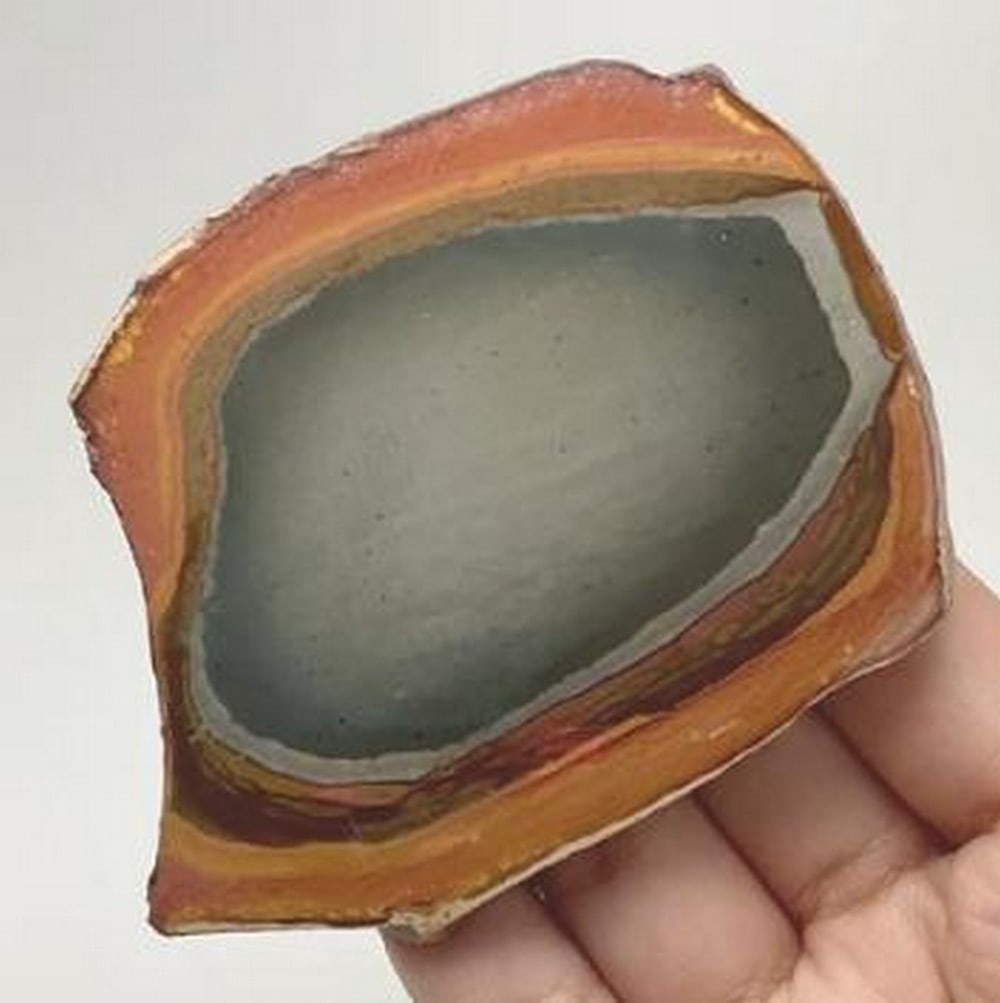 Desert Palette: Polychrome Jasper Slice - 2