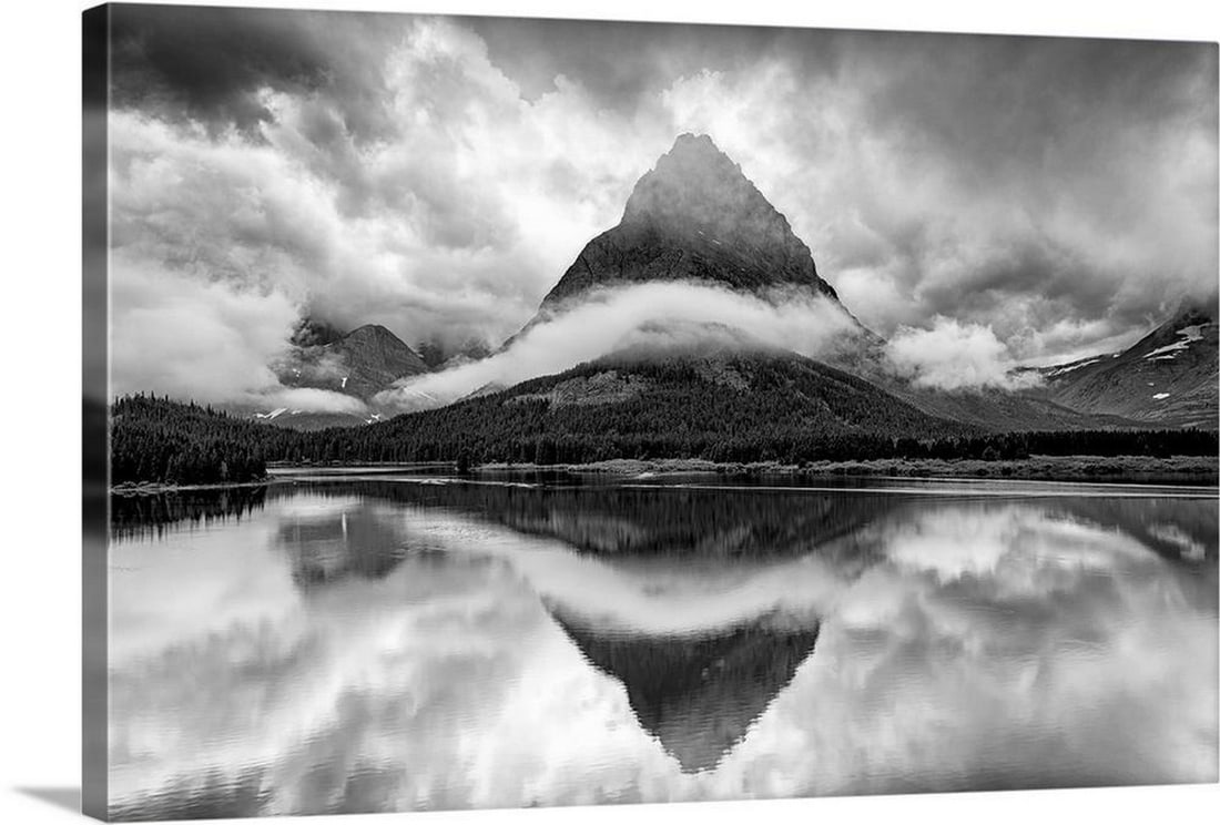 Tie a Ribbon Wall Art Canvas Reproduction: Tie a Ribbon Wall Art Canvas Reproduction Enhance your space with the striking natural imagery of Tie a Ribbon, exquisitely reproduced on high-quality canvas. This black and white photograph captures