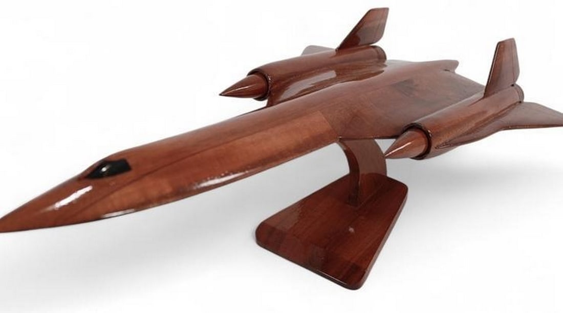 SR-71 Blackbird Model Plane - 2
