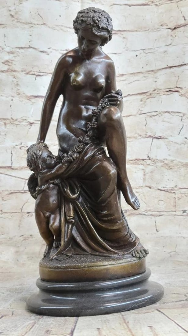 Sculpted Elegance Inspired Bronze Statue - 2