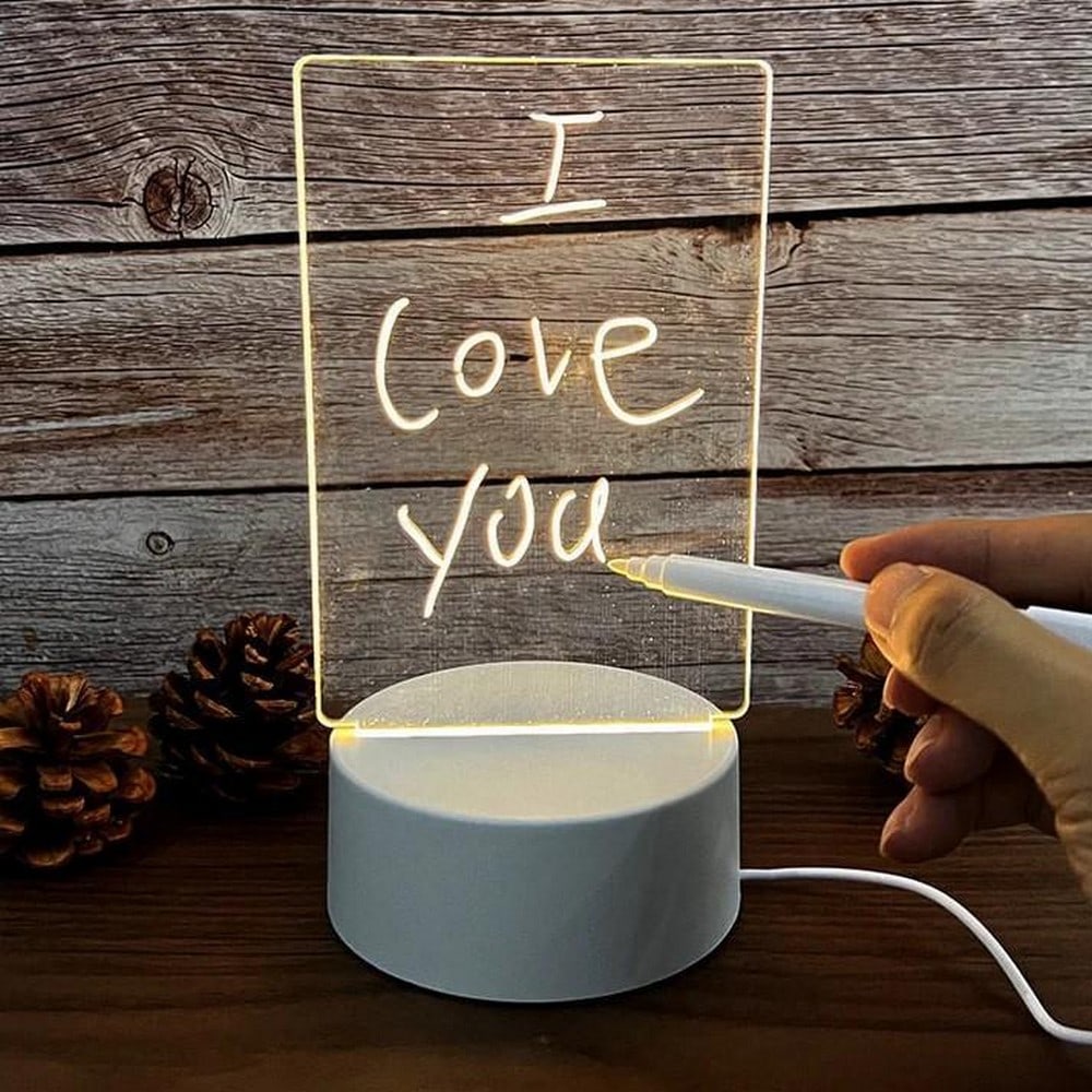 Message in Lights: Your Custom Glow: Message in Lights: Your Custom Glow. This innovative LED light transforms the way you communicate and express yourself. This unique piece allows you to write, draw, and display your messages with
