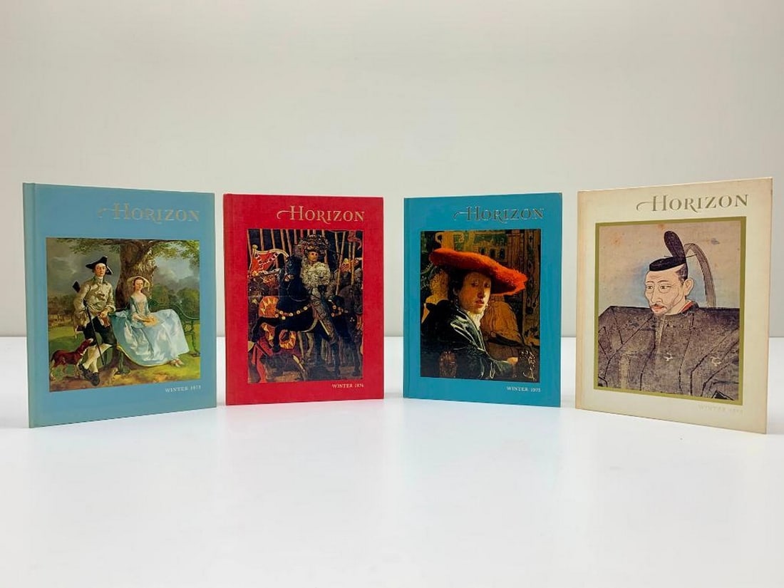 Horizen - A Magazine Of The Arts - Winters 1973, 1974, 1975, 1976: For Auction Is a Compilation Of Horizon Art Magazines, Winters 1973,1974,1975,1976. Each Edition Is In Fantastic Condition And Would Make The Perfect Accompaniment To Any Collectors Inventory. Winter