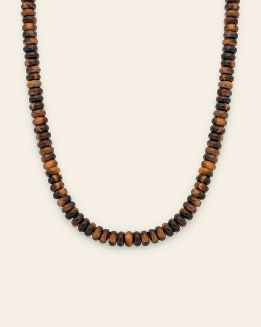 Tiger’s Eye Gemstone Necklace (1 of 3)