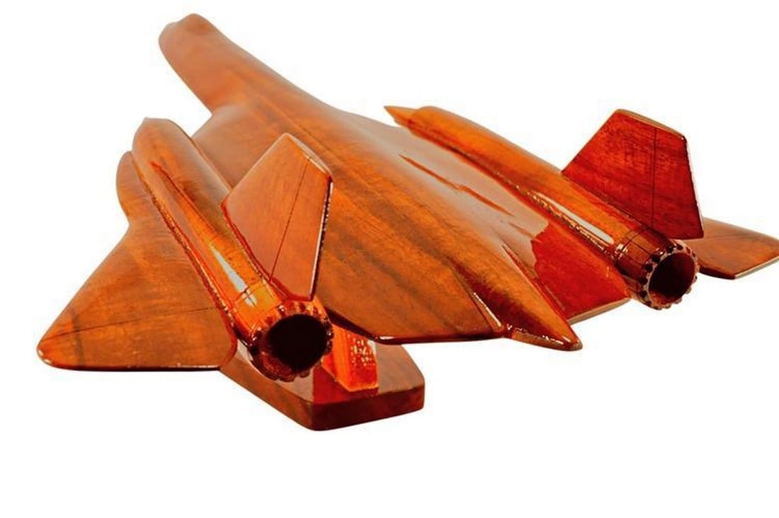 SR-71 Blackbird Model Plane - 4