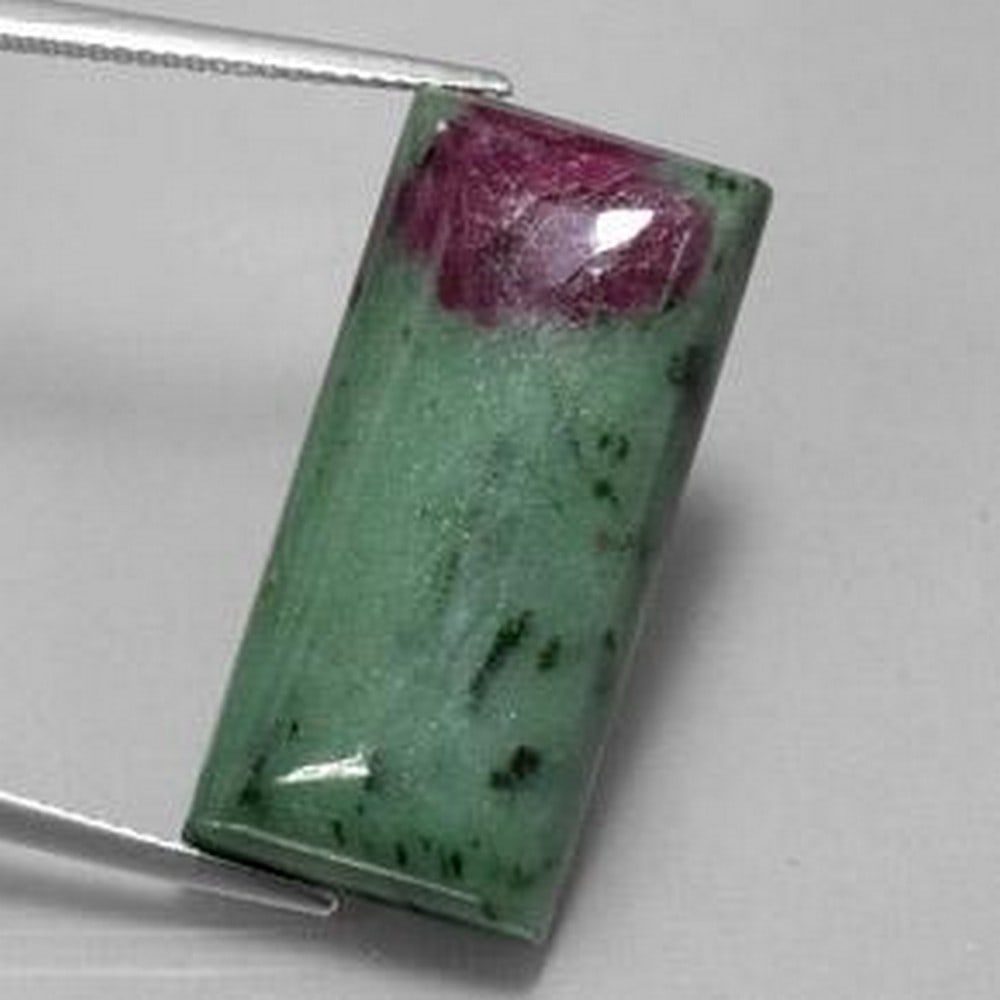 29.97ct Baguette Cabochon Multicolor Ruby-zoisite - 2