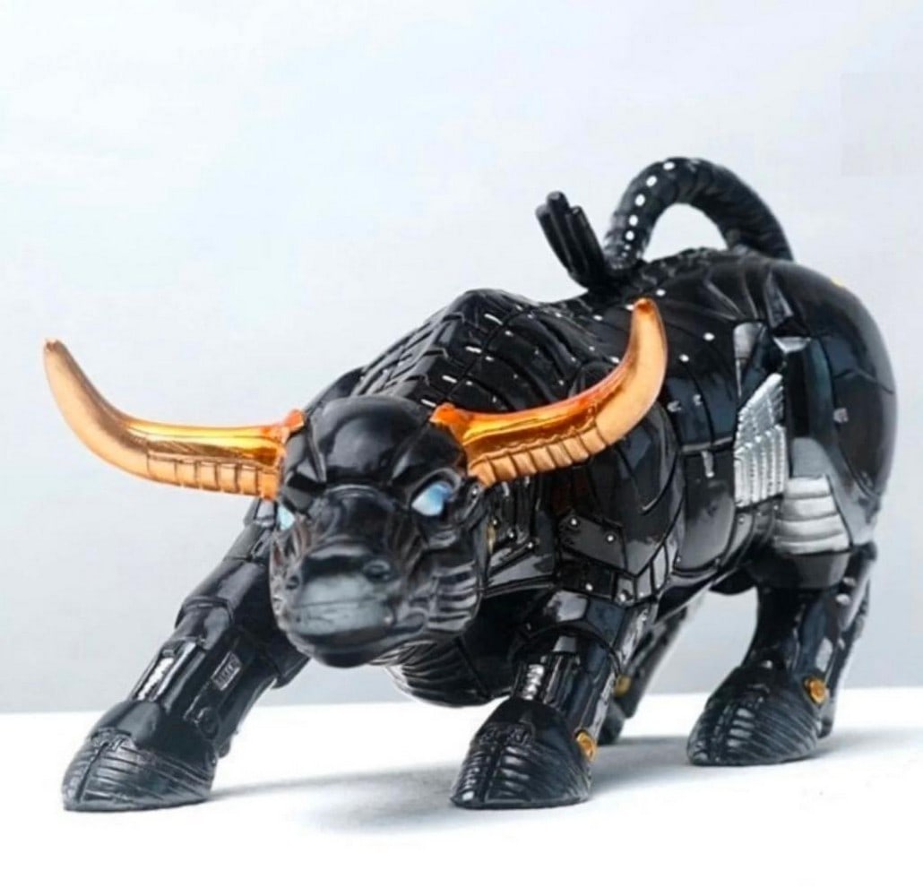 7.8" - Custom Designed Crypto Bull Statue: 7.8" - Custom Designed Crypto Bull Statue Crypto Bull Statue will look great in your home or office. Crafted with great attention to detail, this bull statue makes the perfect gift for all