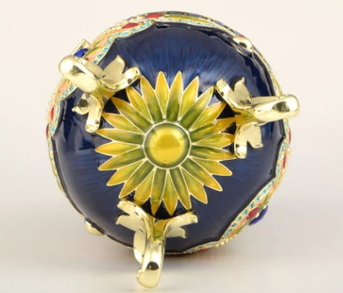 Russian-Inspired Blue Egg - 5