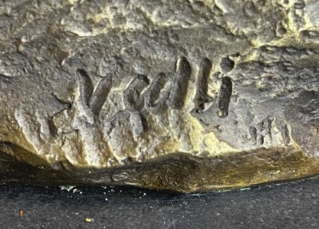 Mona Lisa Bust Bronze Statue - 4