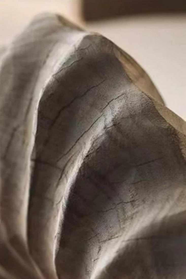 “Continuum Loop?? Wooden Abstract Sculpture - 3