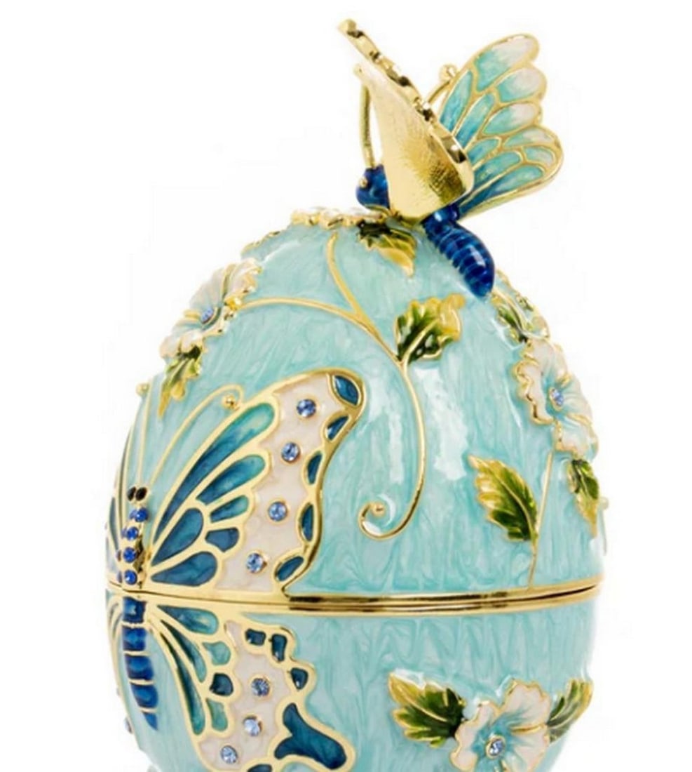 The Enchanted Bloom Egg Trinket Box - 2