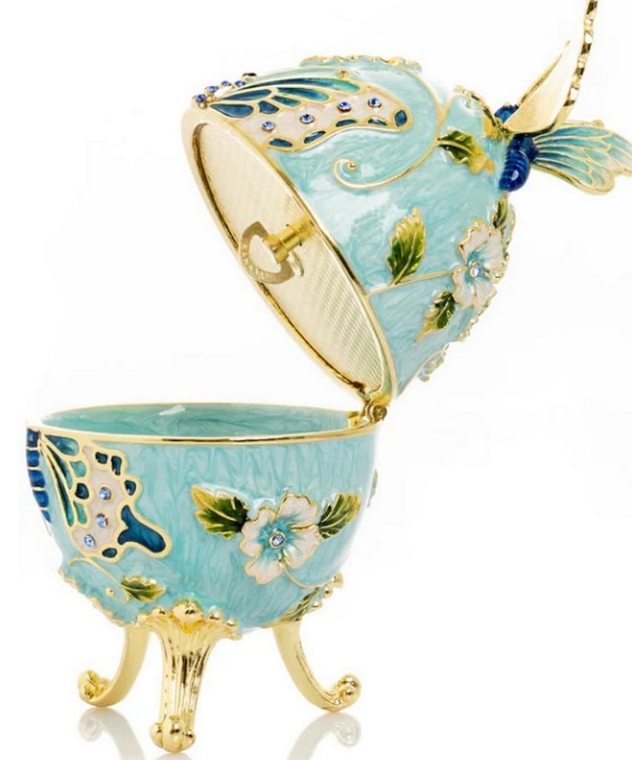 The Enchanted Bloom Egg Trinket Box - 3