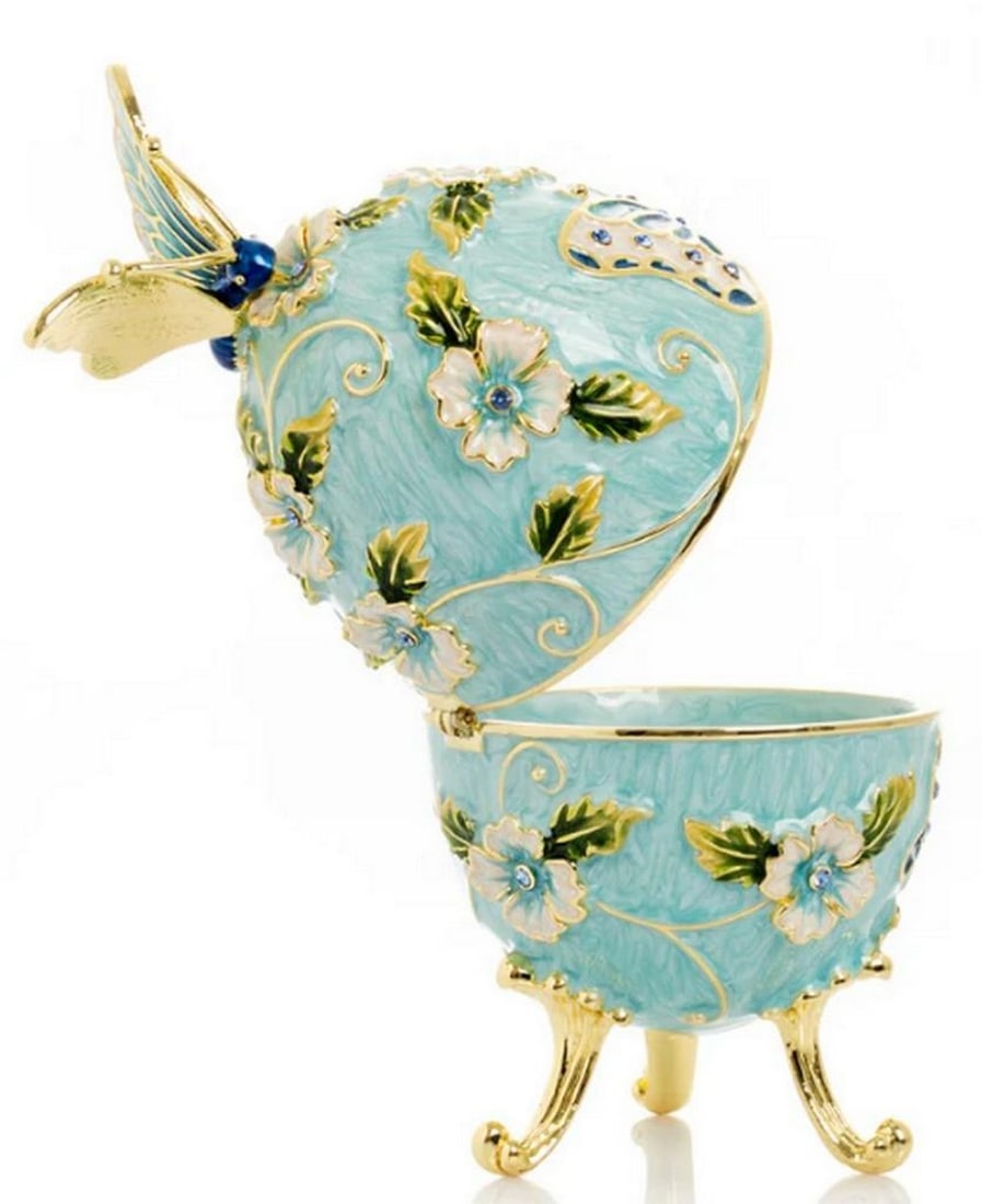 The Enchanted Bloom Egg Trinket Box - 4