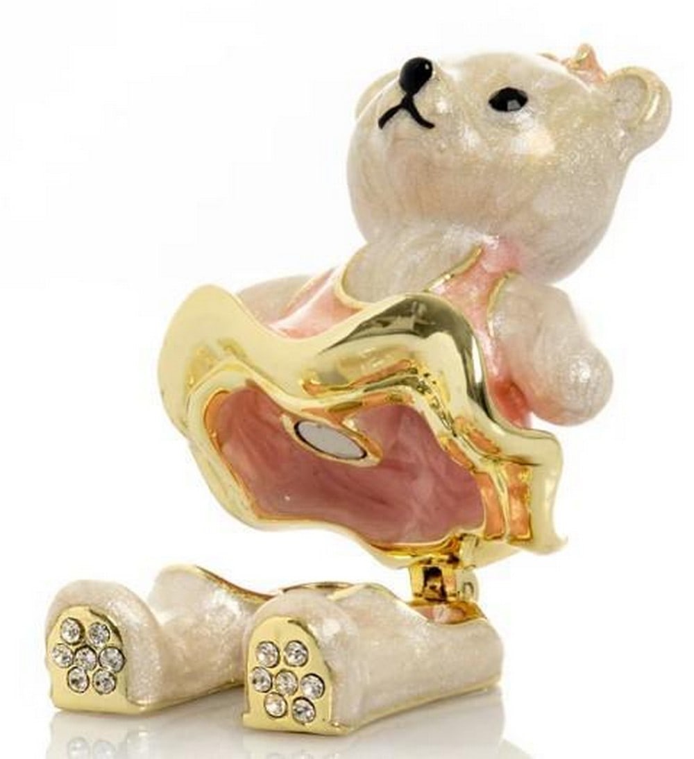 Blush Bear Trinket Box - 3
