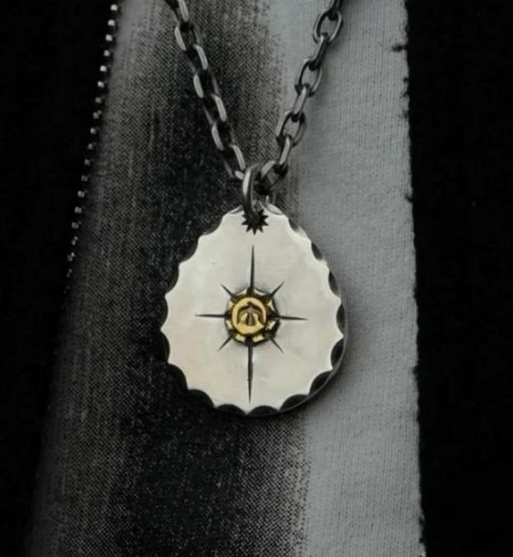 Octagram Eagle Pendant - 2