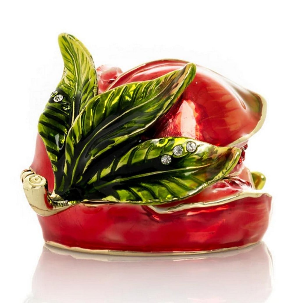 Pomegranate Trinket Box - 4
