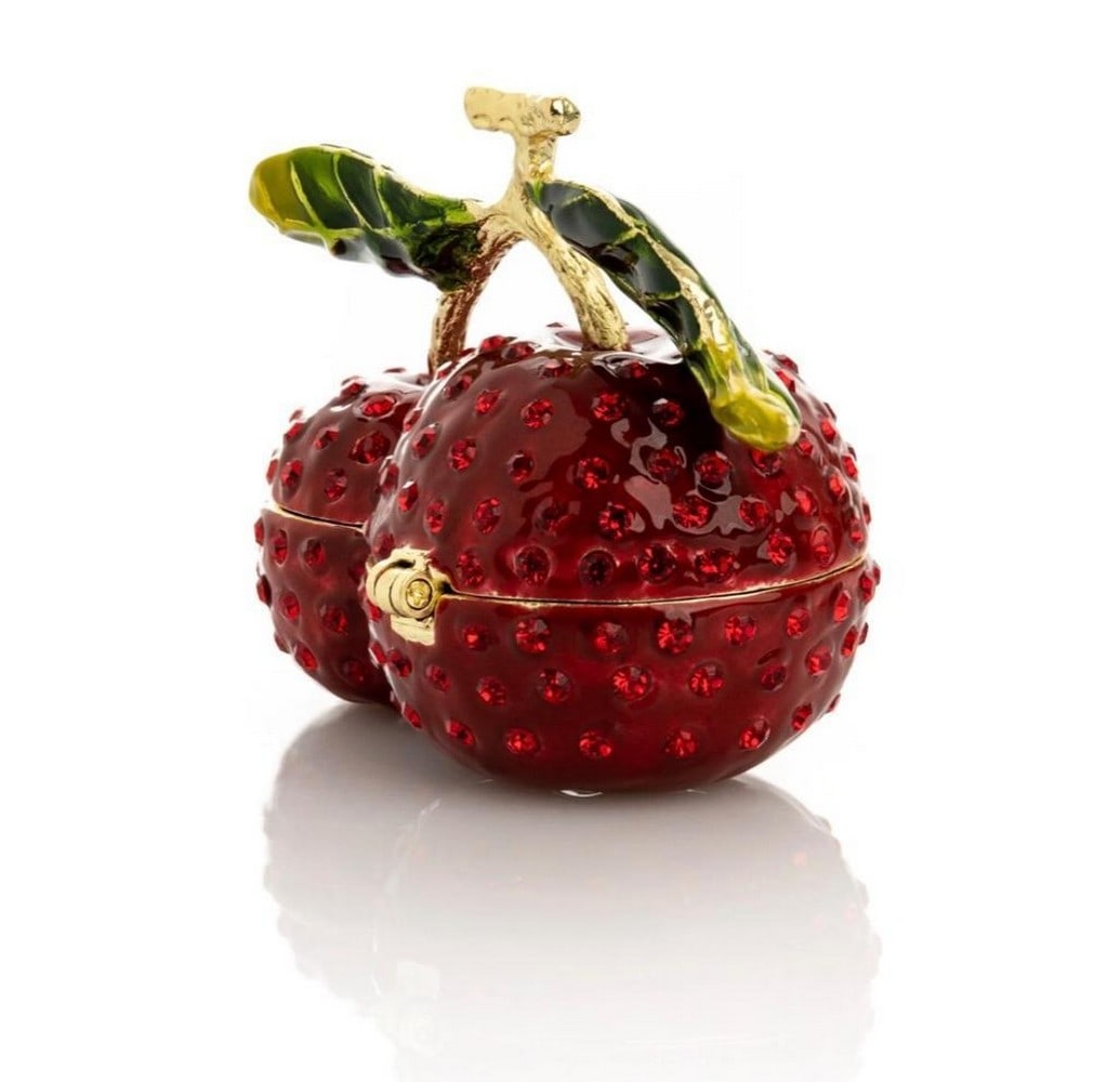 Cherry Blossom Elegance Trinket Box - 3