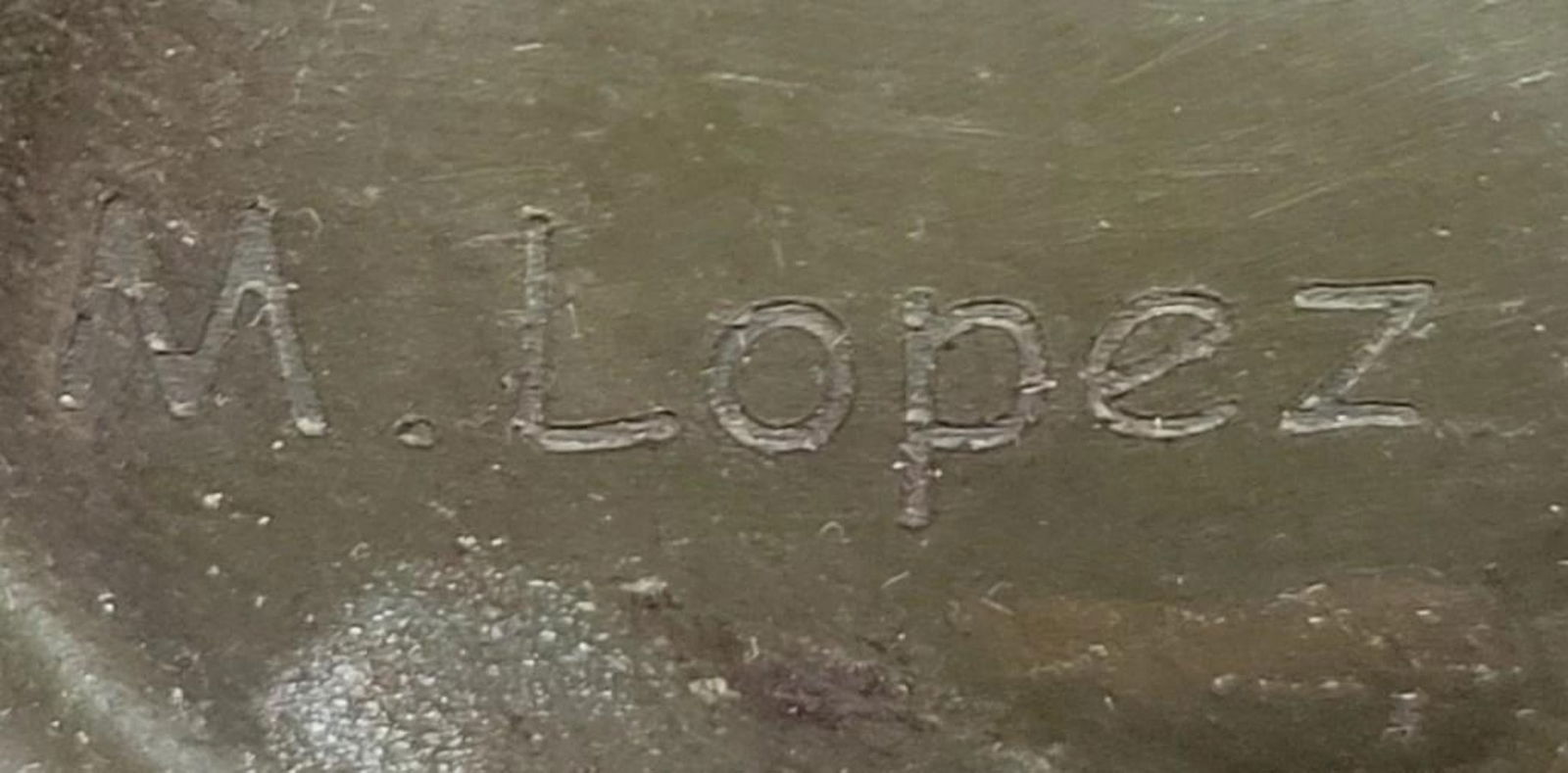 Melodic Whimsy: Bronze Cat Playing Violin - 7