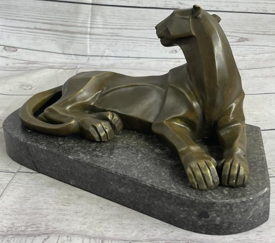 Silent Watch Bronze Sculpture - 4