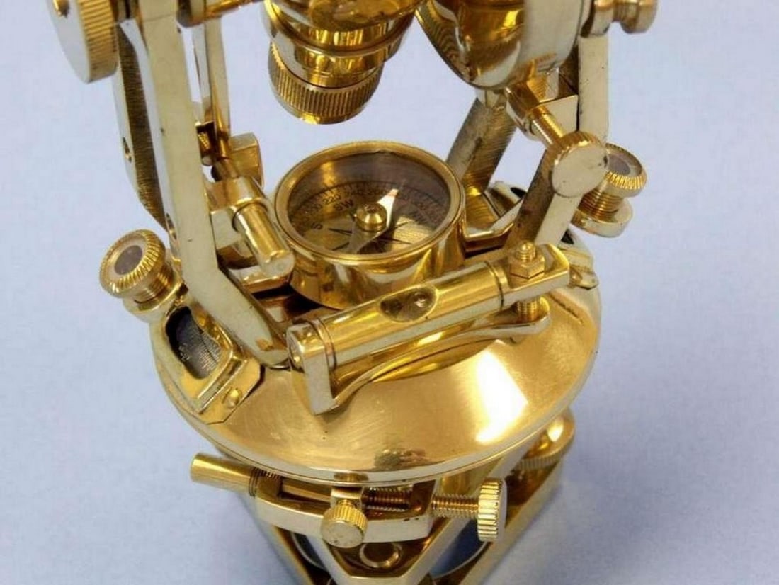 Brass Theodolite 10" - 3