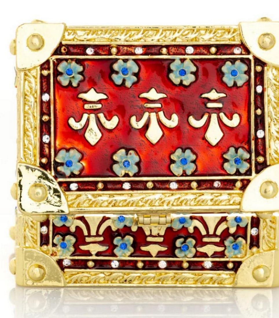 Keepsake Treasure Chest Trinket Box - 3