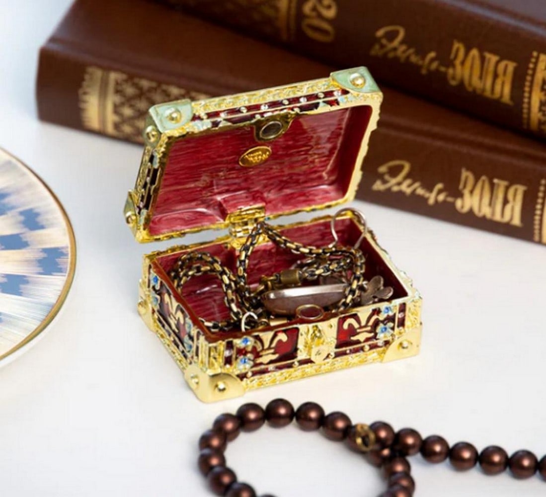 Keepsake Treasure Chest Trinket Box - 5