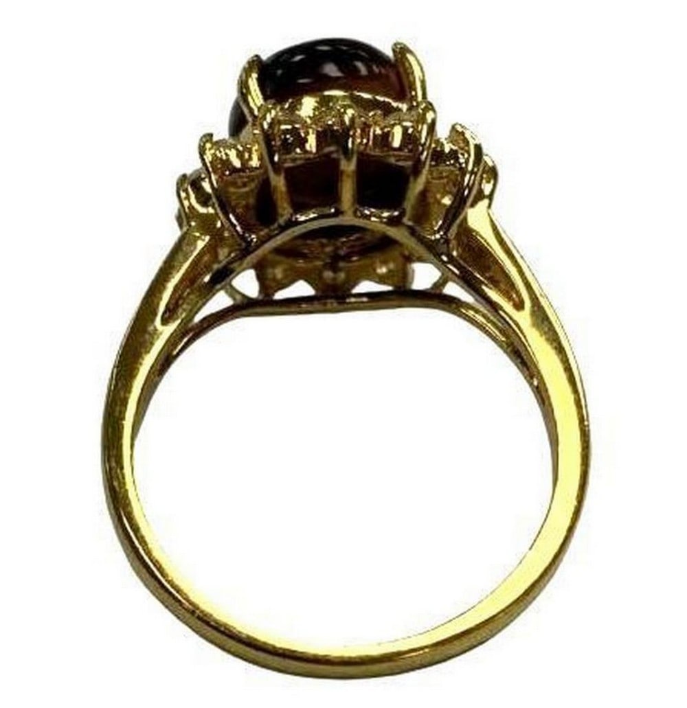Tiger Eye Stone Ring Size 5 - 2