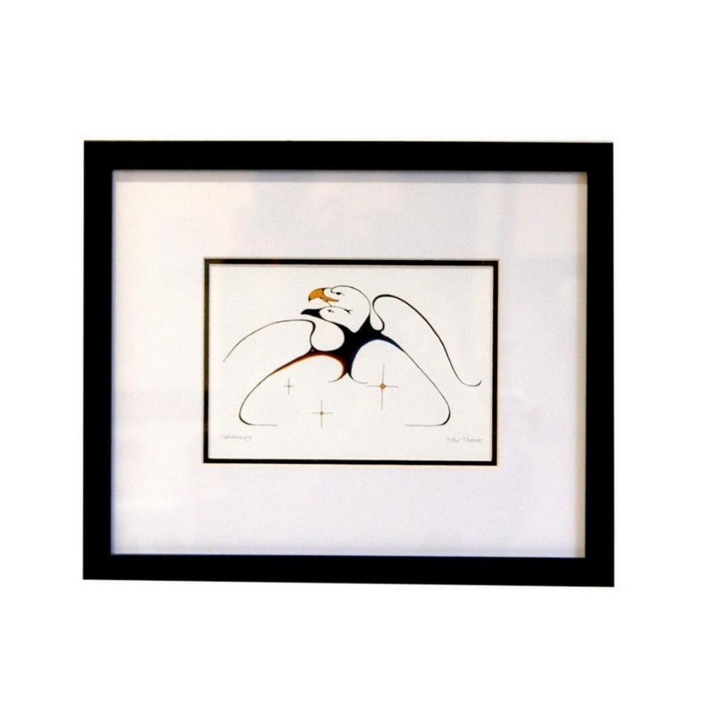 12" x 14" Community Framed Print: 12" x 14" Community Framed Print Dimensions: 12 x 14 x 1 Material: Wood Frame, Glass, Printing Paper Age: 2022 Artist: F. Thomas View Photos For Further Details.