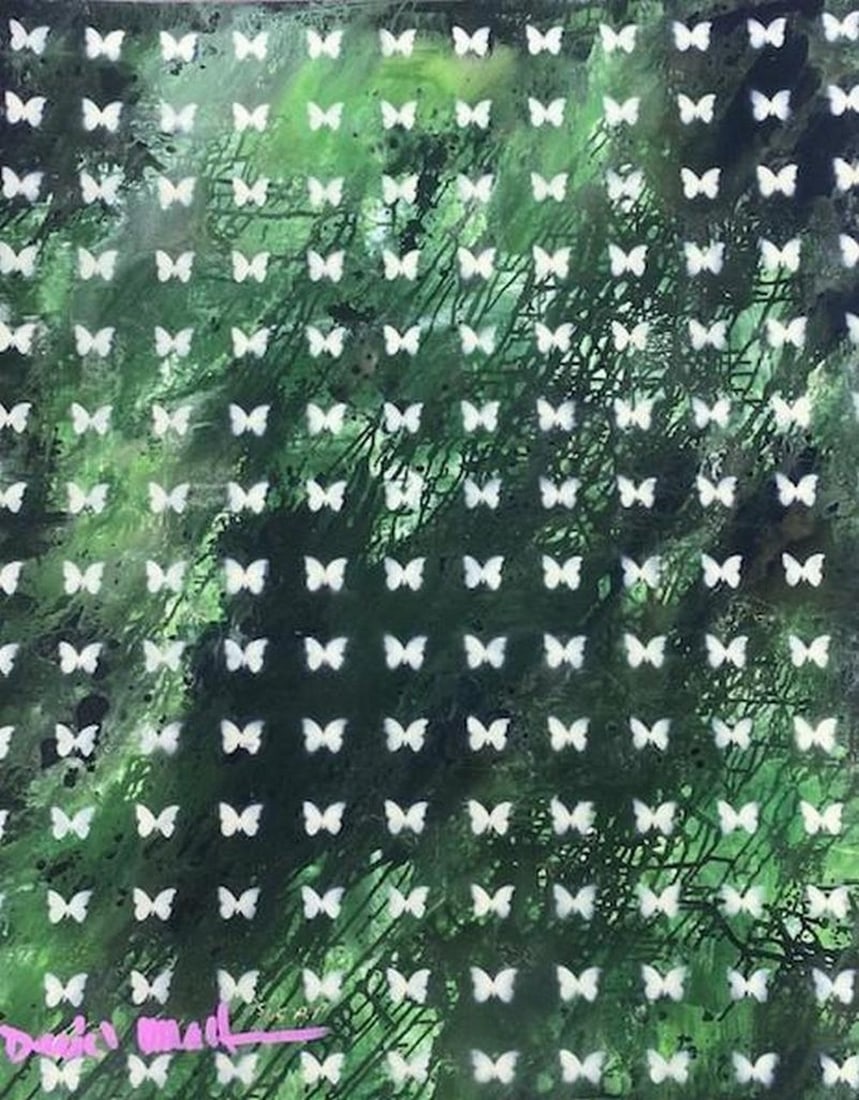 Daniel Maltzman "Butterflies" Signed & Numbered 20" x 24" Artist Proof: Daniel Maltzman "ButterFies" Signed & Numbered Artist Proof. This Is the First Edition Set Artist Proof Signed Master Piece. The Signed Artist Proof Edition Is Numbered To Only 15 &