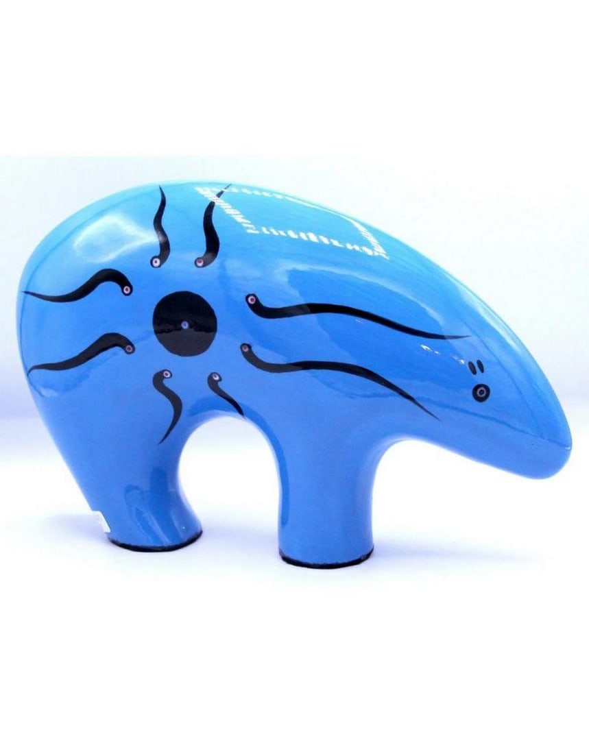 Blue Bear Spirit by Veran Pardeahtan: Blue Bear Spirit by Veran Pardeahtan This striking Blue Bear Spirit by Veran Pardeahtan captures the essence of strength and wisdom, symbols deeply rooted in Native American culture. The design’s bo