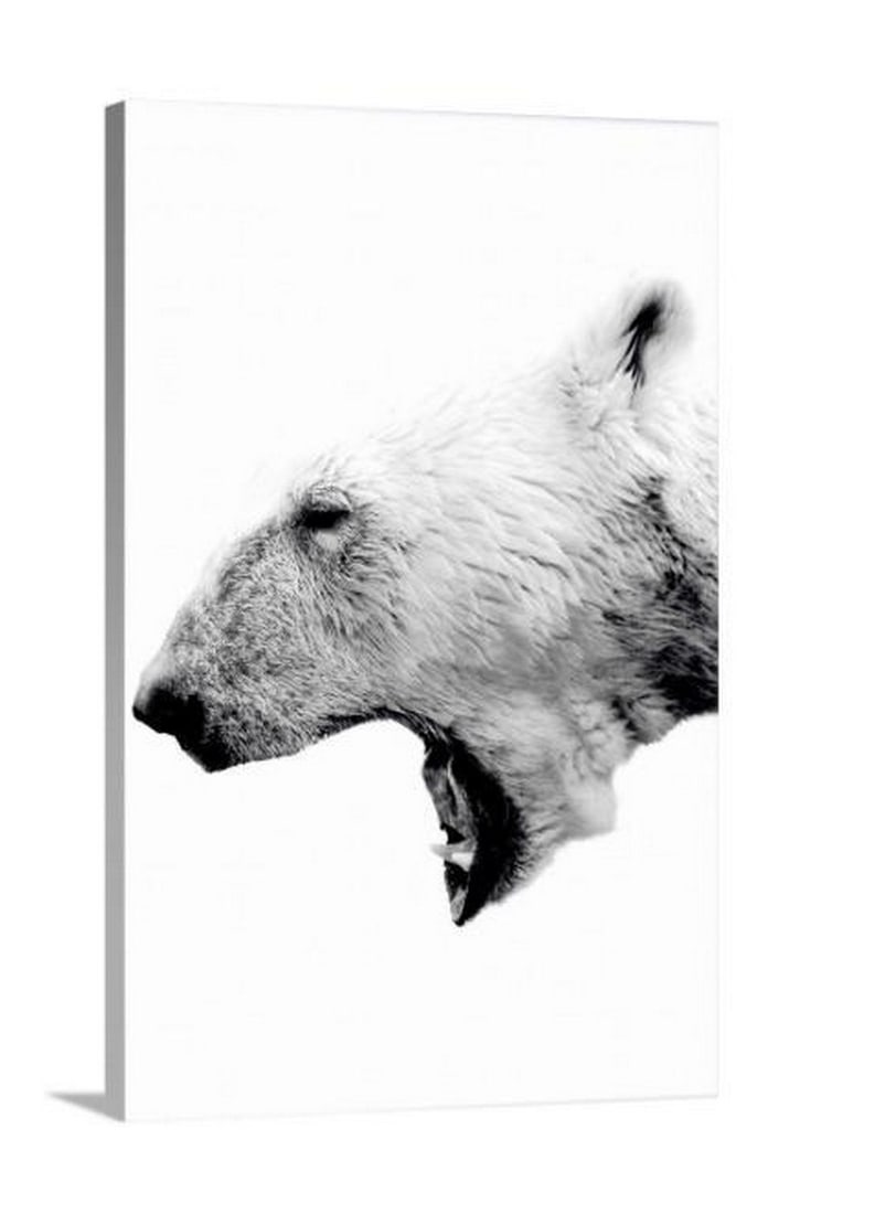 Polar Bear Canvas Reproduction Print: Polar Bear Canvas Reproduction Print Wouter Rikken’s artwork can be described as imaginative and unique. Influenced by everything that surrounds him, each photo tells a unique story with illuminati