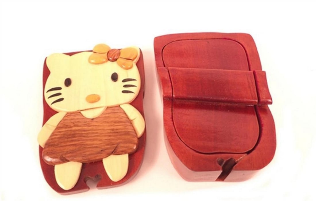 Kitty Puzzle Keepsake Box - 2