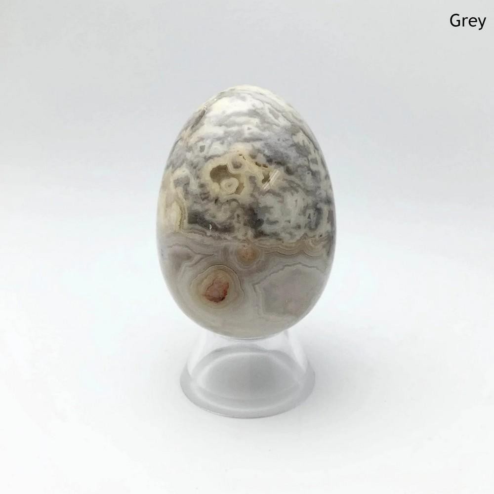 Crazy Lace Agate Mini Egg - 2