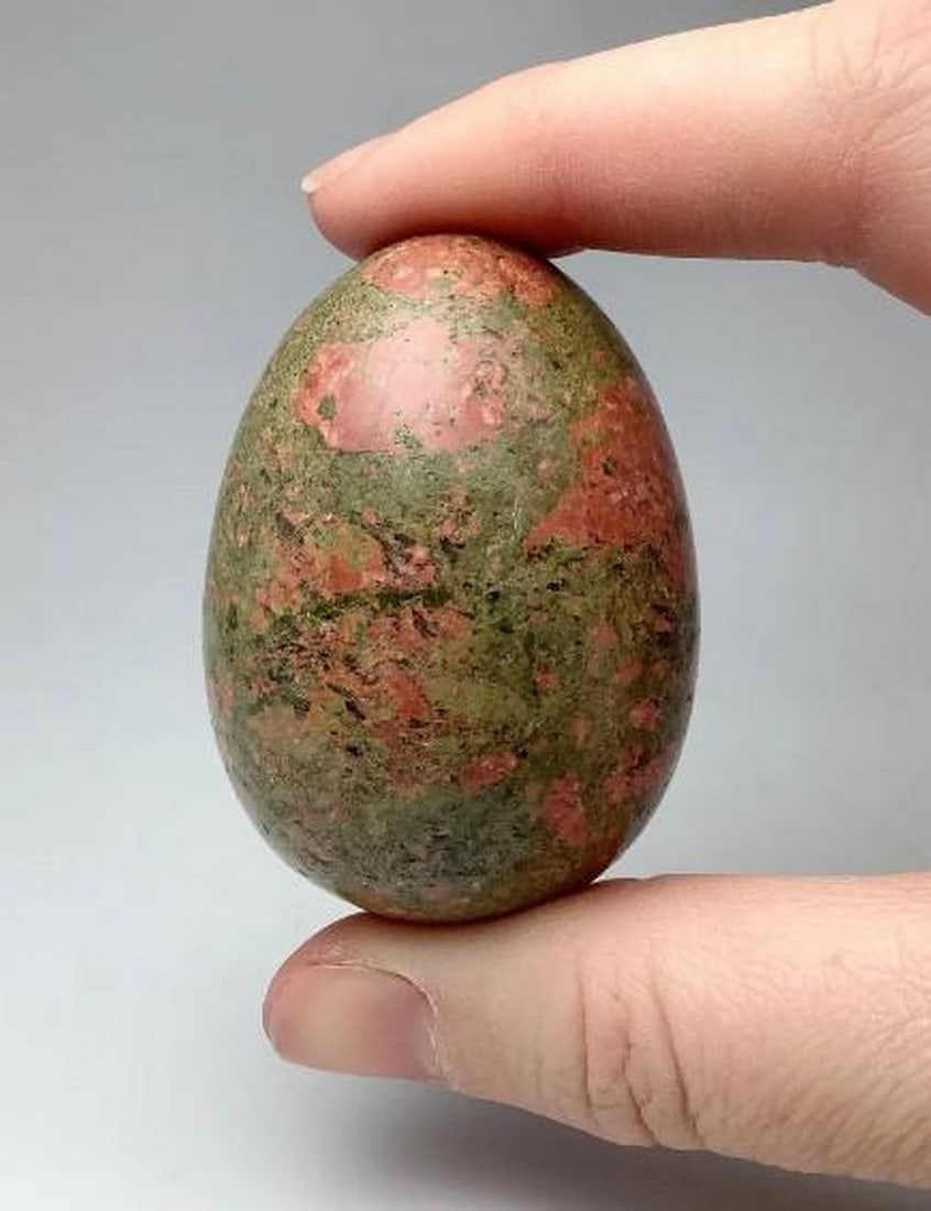 Forest Whisper Unakite Egg - 2