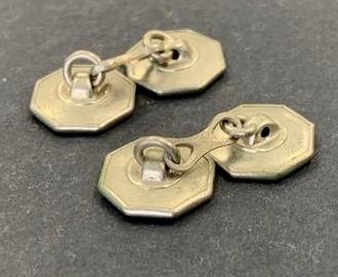 Octagon Cufflinks - 4