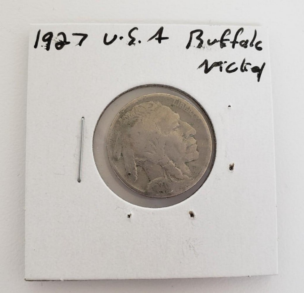 1927 US Buffalo Nickel (1 of 2)