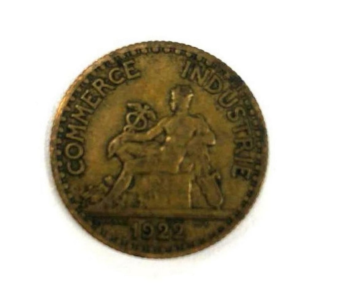 1922 Chambers of Commerce French 1 Franc (1 of 2)